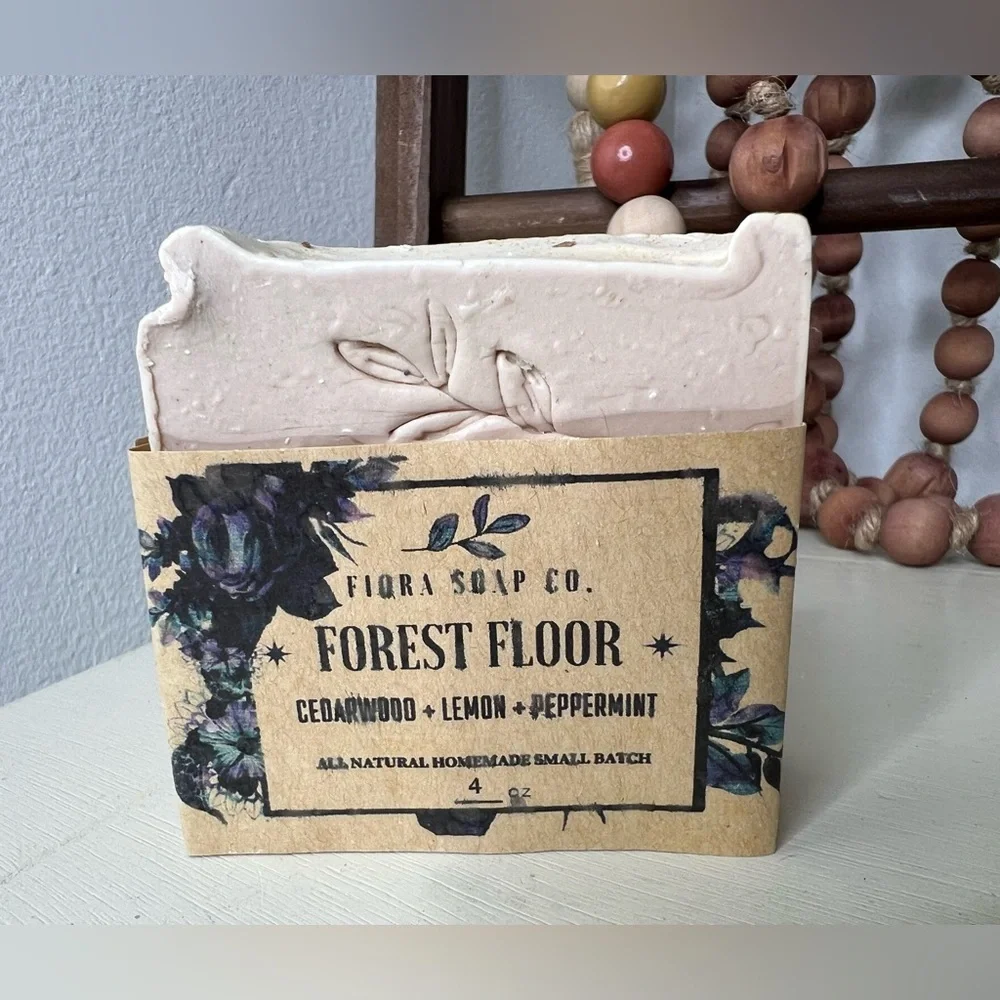 Brand New-Fiora Soap Co-Forest Floor Homemade Soap